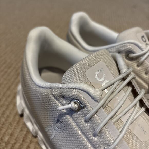 On Cloud Shoes Cloud 5 Women's Running Sneakers: All White 7.5 Medium US - Picture 4 of 13